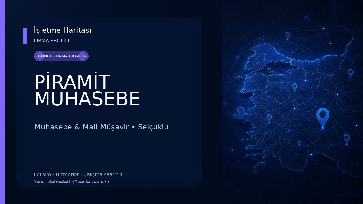 PİRAMİT MUHASEBE Muhasebe & Mali Müşavir