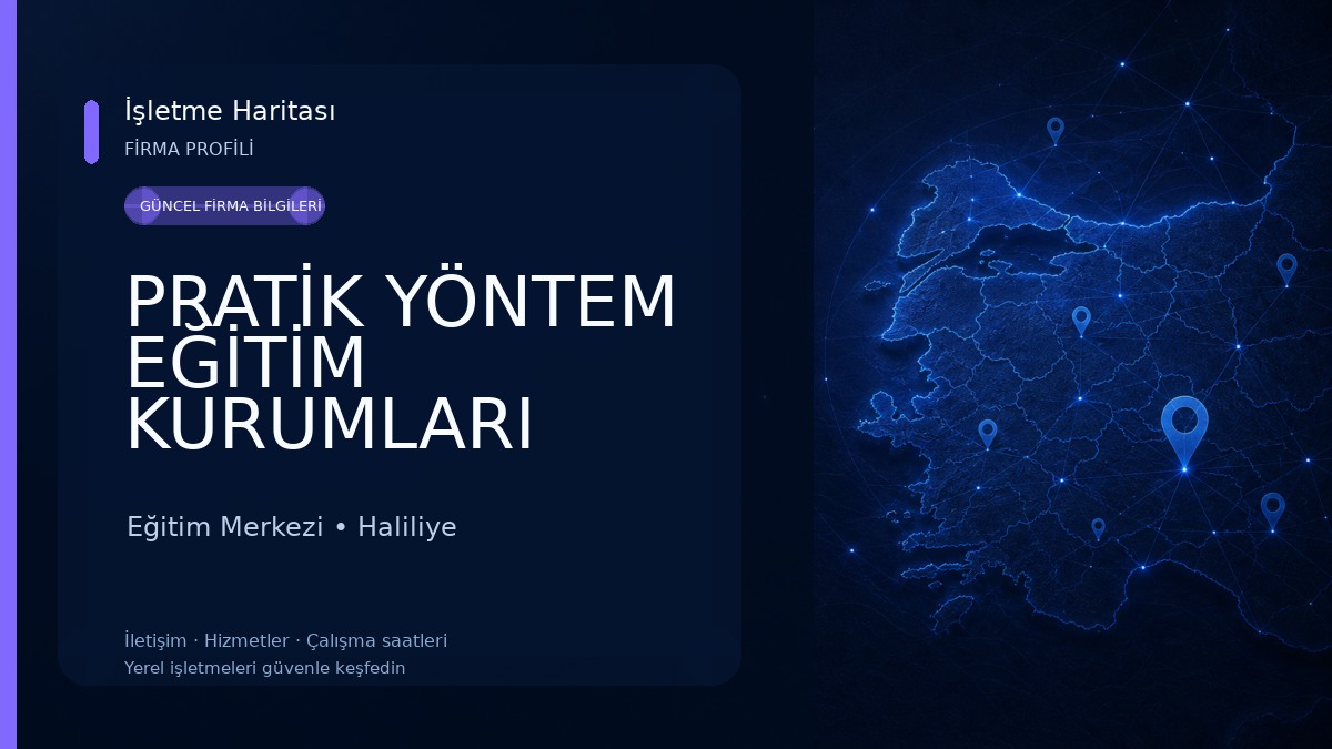 PRATİK YÖNTEM EĞİTİM KURUMLARI