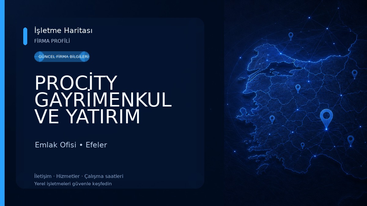 PROCİTY GAYRİMENKUL VE YATIRIM DANIŞMANLIĞI