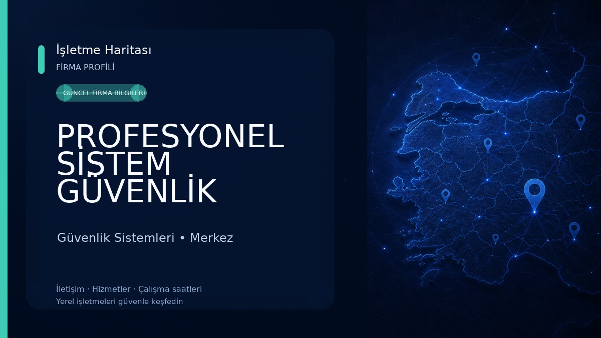PROFESYONEL SİSTEM GÜVENLİK KAMERA SİSTEMLERİ