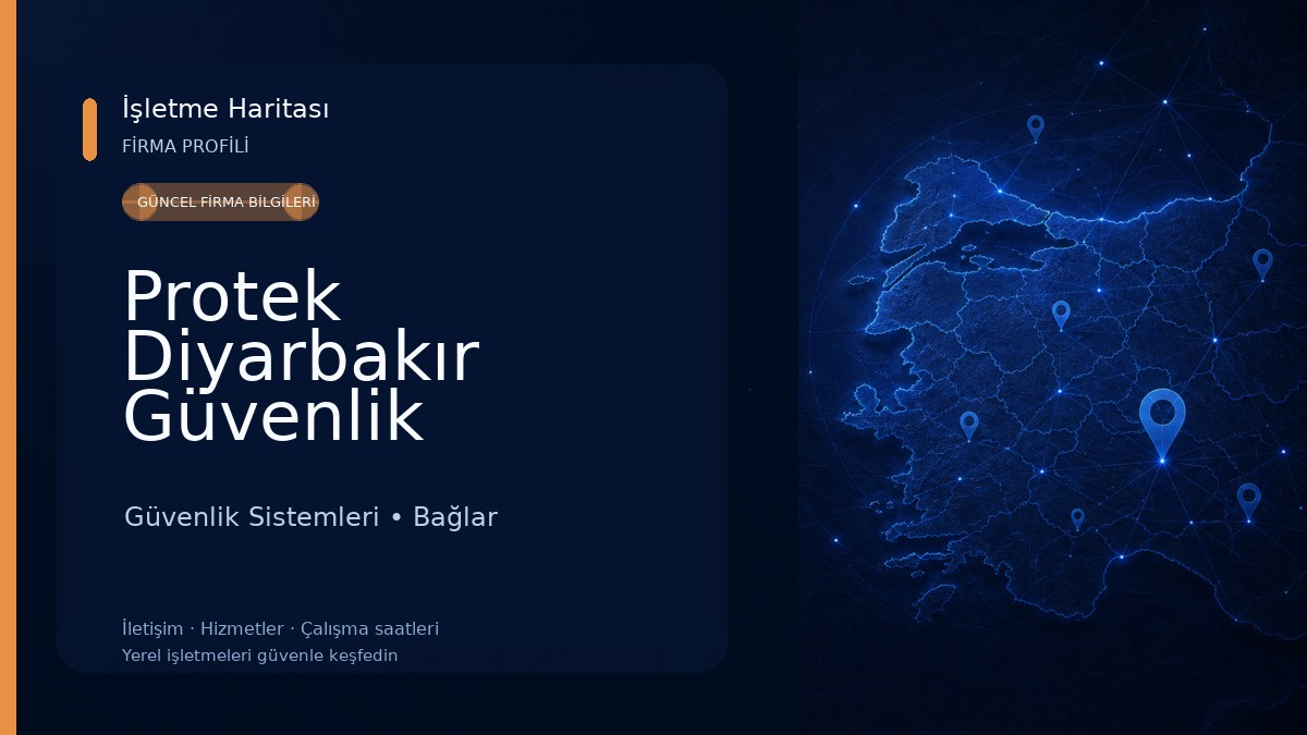 Protek Diyarbakır Güvenlik Kamera Sistemleri Güvenlik Sistemleri