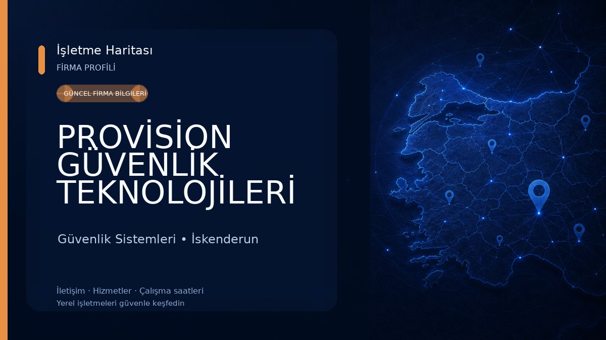 PROVİSİON GÜVENLİK TEKNOLOJİLERİ Güvenlik Sistemleri