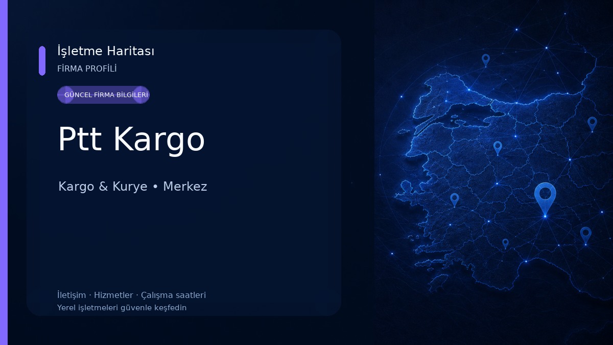 Ptt Kargo Kargo & Kurye