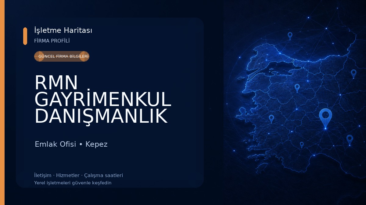 RMN GAYRİMENKUL DANIŞMANLIK Emlak Ofisi