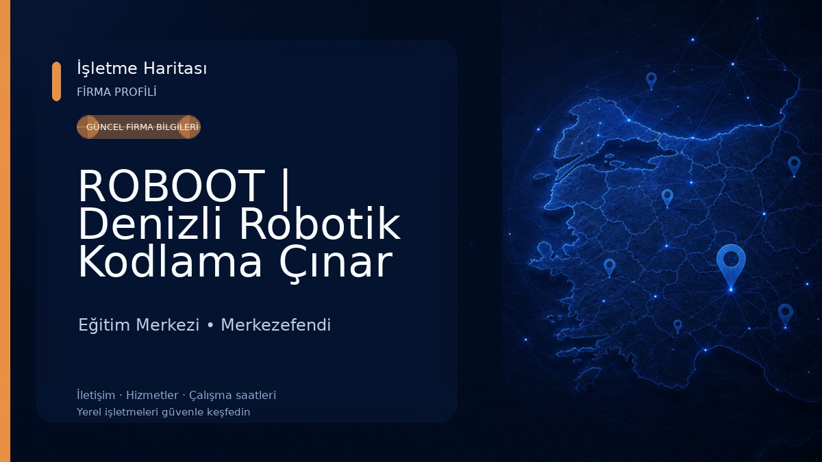 ROBOOT | Denizli Robotik Kodlama Çınar Şube