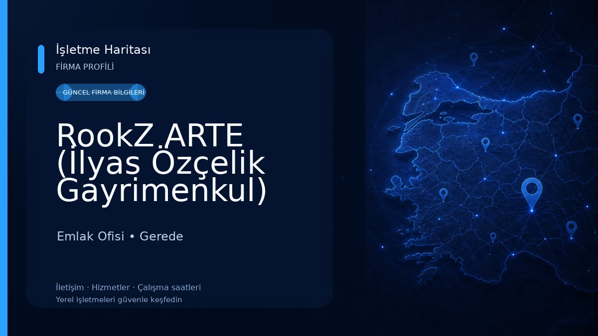 RookZ ARTE (İlyas Özçelik Gayrimenkul)