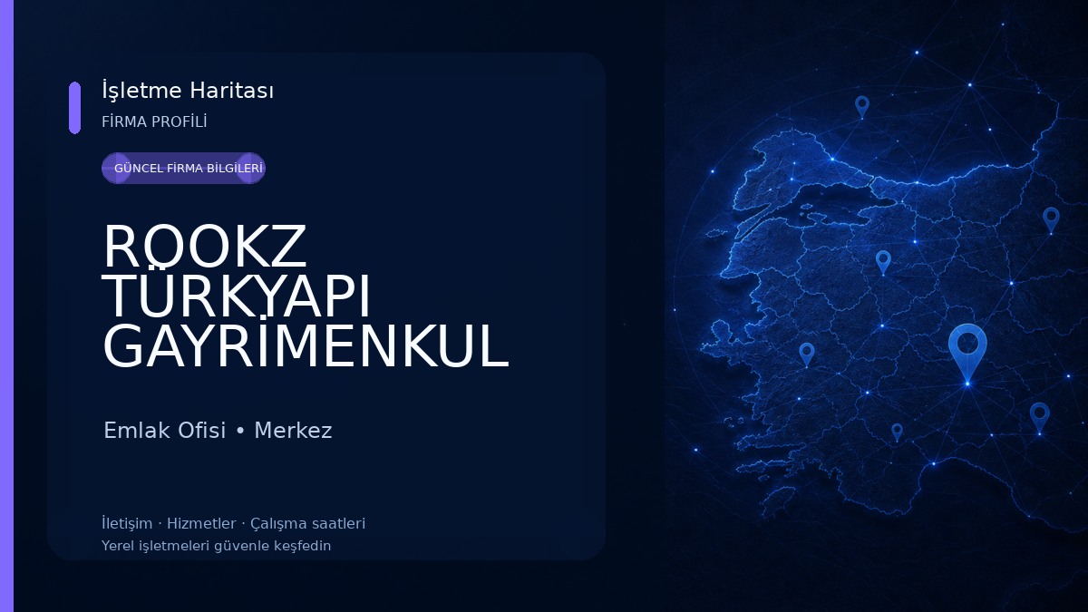 ROOKZ TÜRKYAPI GAYRİMENKUL Emlak Ofisi