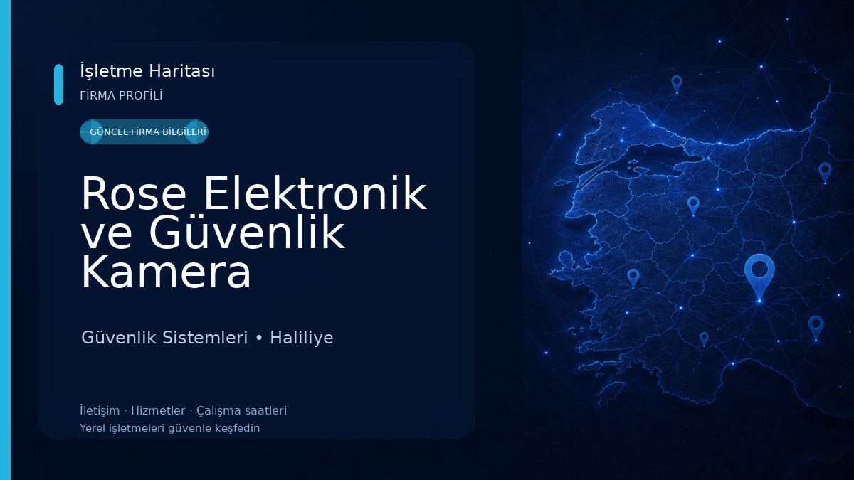 Rose Elektronik ve Güvenlik Kamera Sistemleri