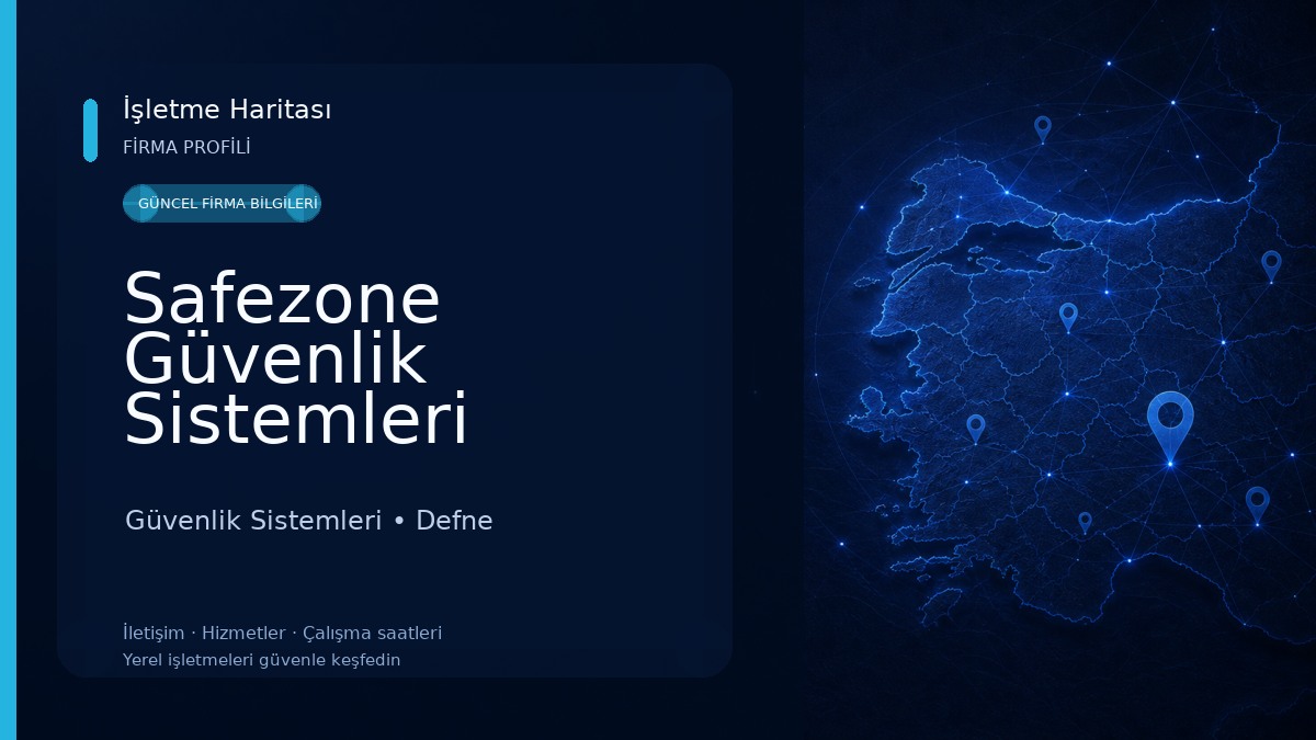 Safezone Güvenlik Sistemleri Güvenlik Sistemleri