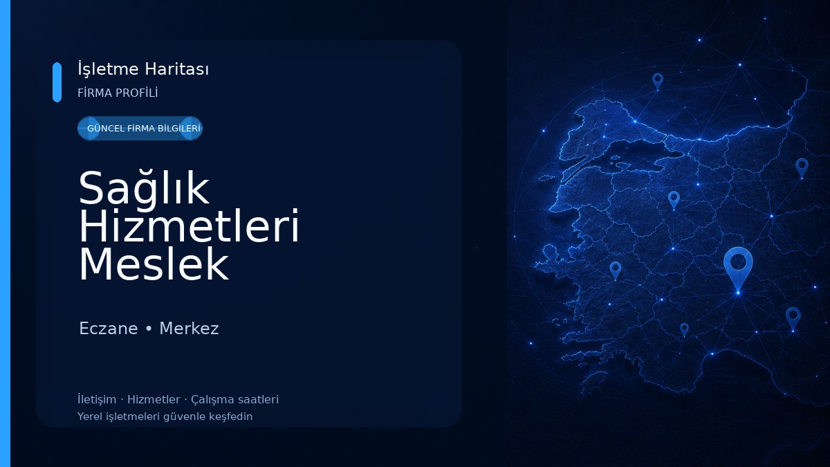 Sağlık Hizmetleri Meslek Yüksekokulu Eczane