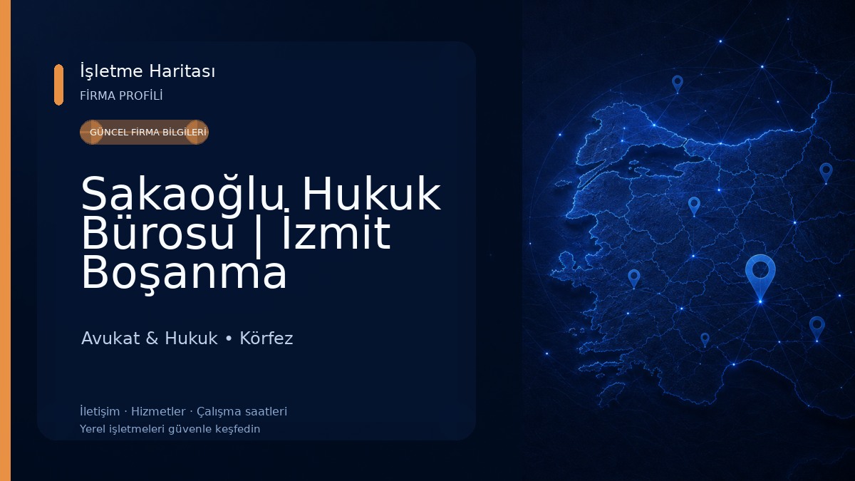 Sakaoğlu Hukuk Bürosu | İzmit Boşanma Avukatı- Ceza Hukuku - İzmit Miras Avukatı - İzmit İş Avukatı | Mal Paylaşım Avukatı