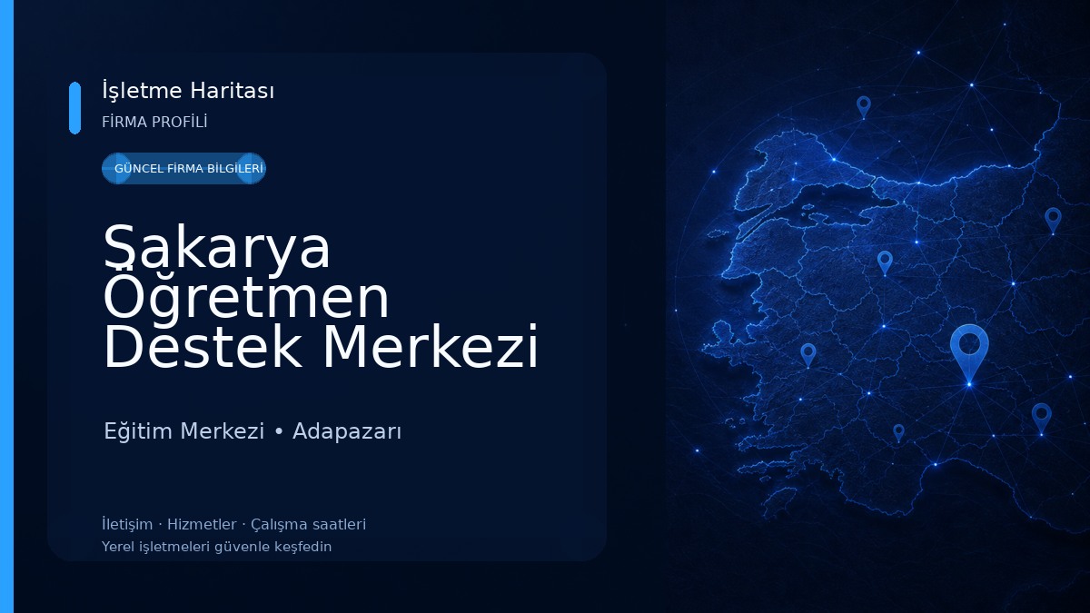 Sakarya Öğretmen Destek Merkezi Eğitim Merkezi