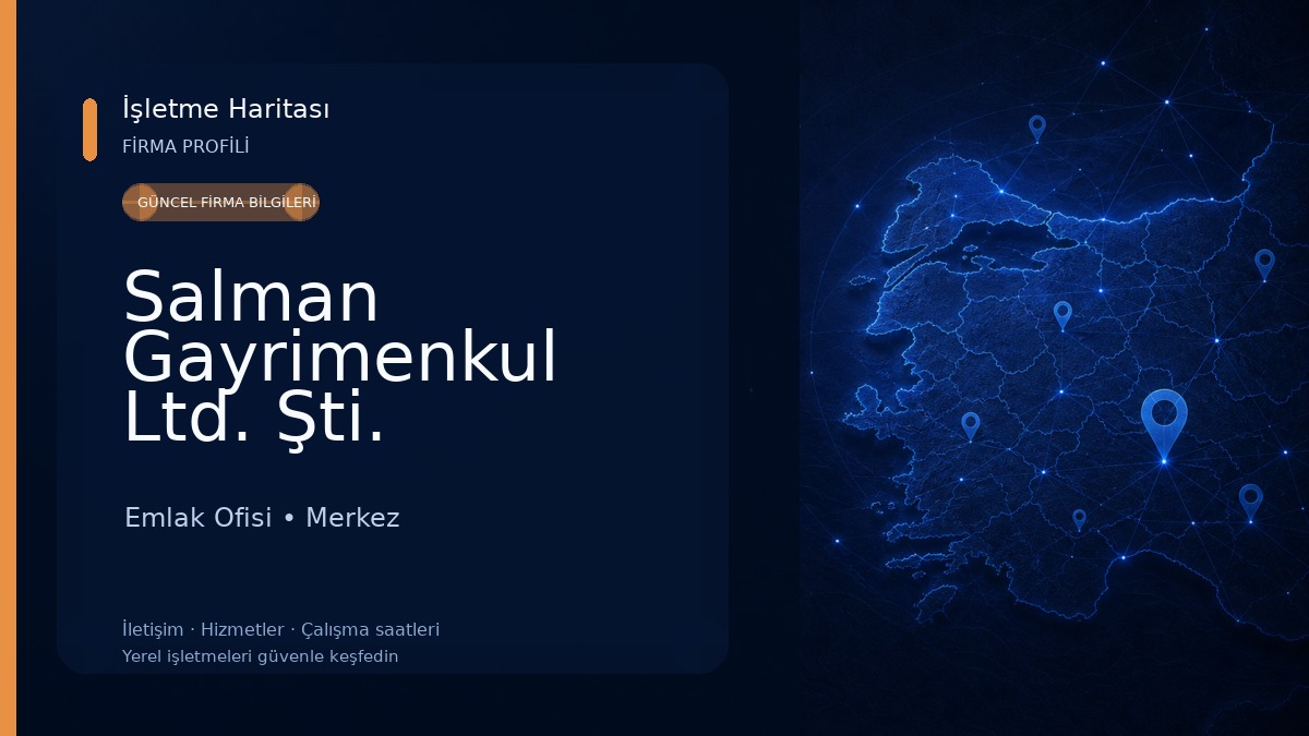 Salman Gayrimenkul Ltd. Şti.