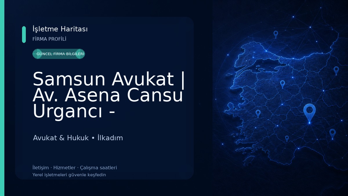 Samsun Avukat | Av. Asena Cansu Urgancı - Samsun Avukat - Samsun Boşanma Avukatı - Samsun Avukat Avukat & Hukuk