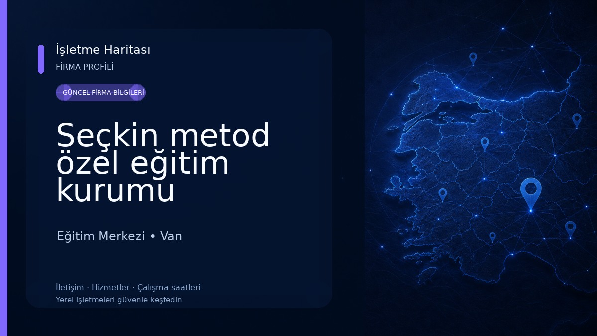 Seçkin metod özel eğitim kurumu