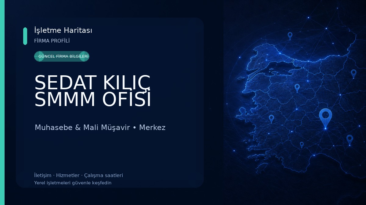 SEDAT KILIÇ SMMM OFİSİ 