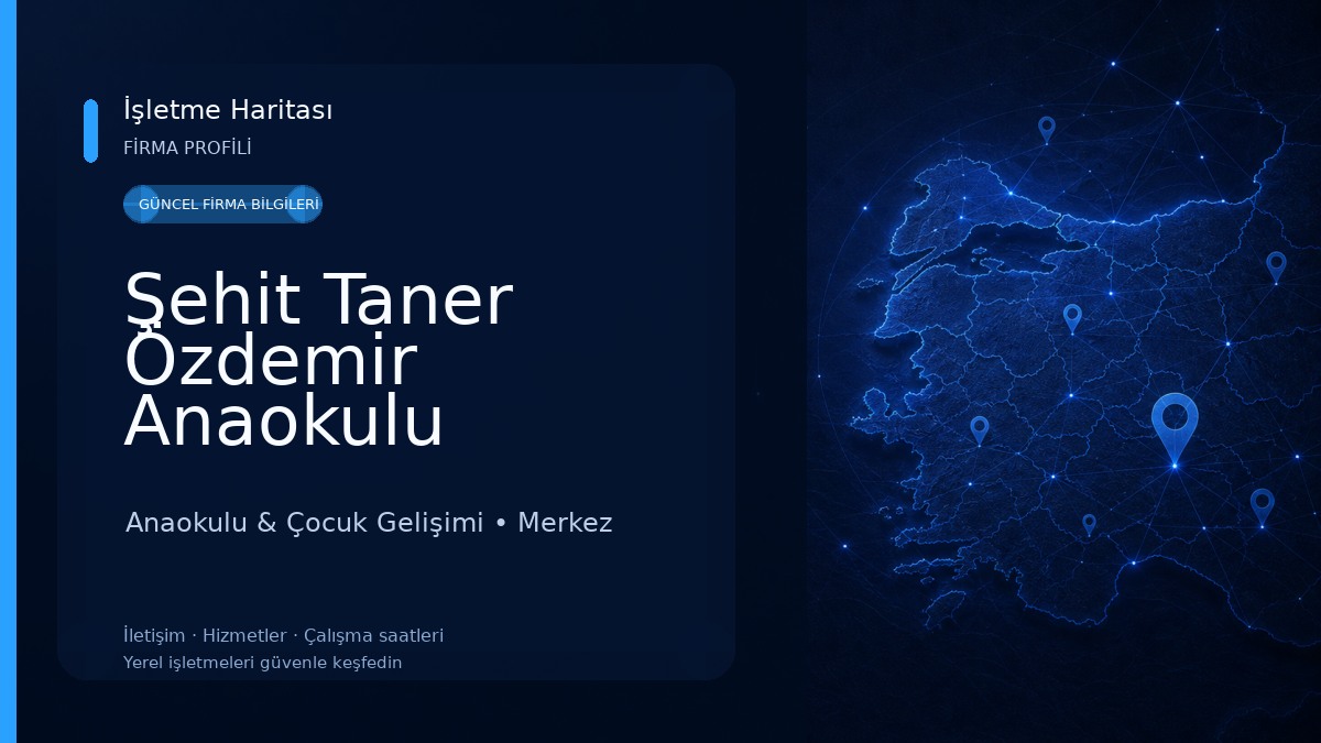 Şehit Taner Özdemir Anaokulu