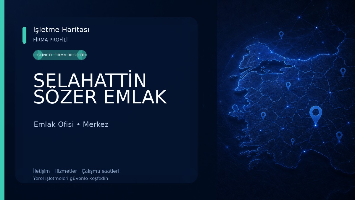 SELAHATTİN SÖZER EMLAK