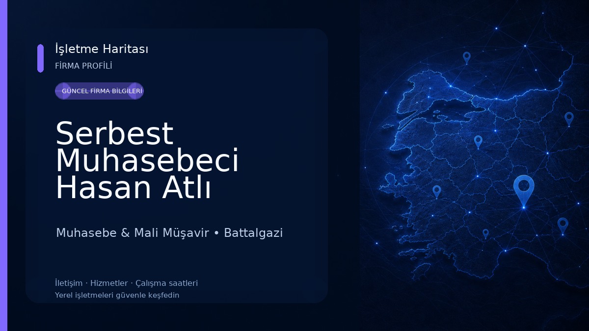 Serbest Muhasebeci Hasan Atlı Muhasebe & Mali Müşavir