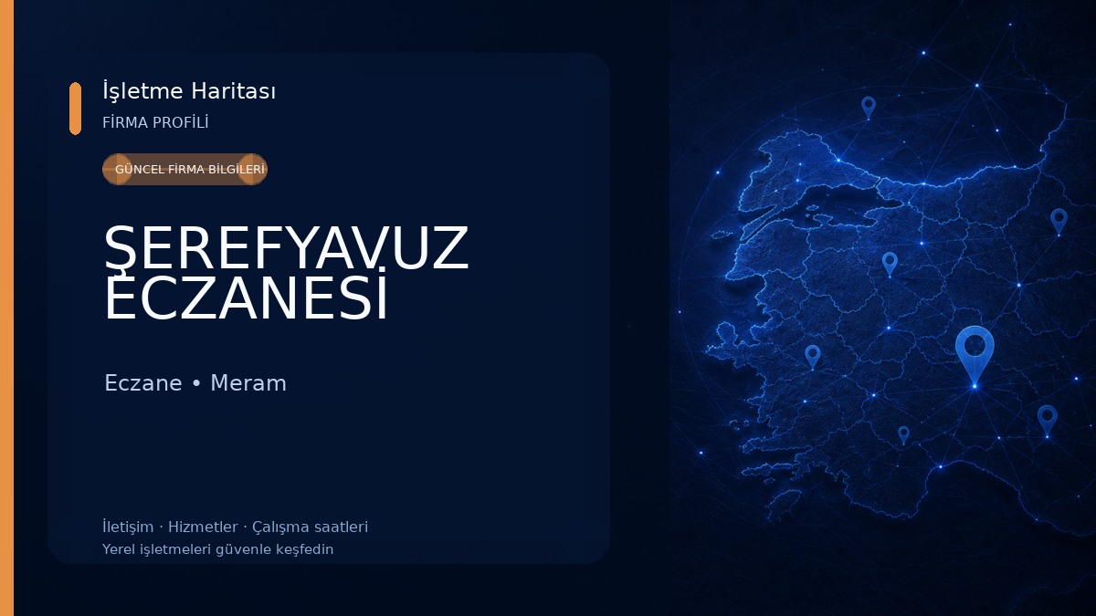 ŞEREFYAVUZ ECZANESİ