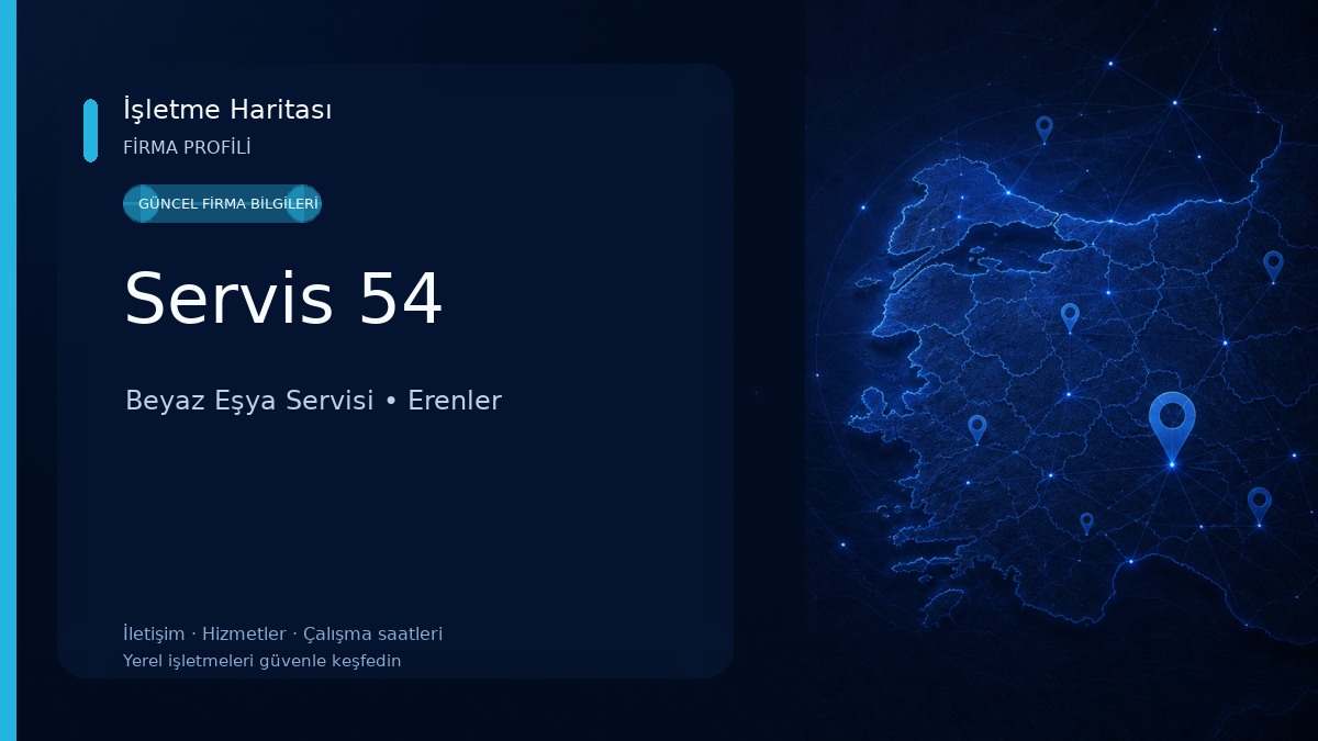 Servis 54 Beyaz Eşya Servisi