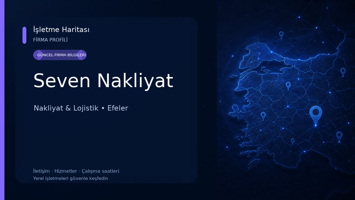 Seven Nakliyat Nakliyat & Lojistik