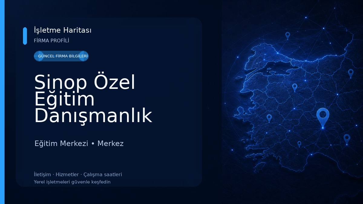 Sinop Özel Eğitim Danışmanlık Merkezi