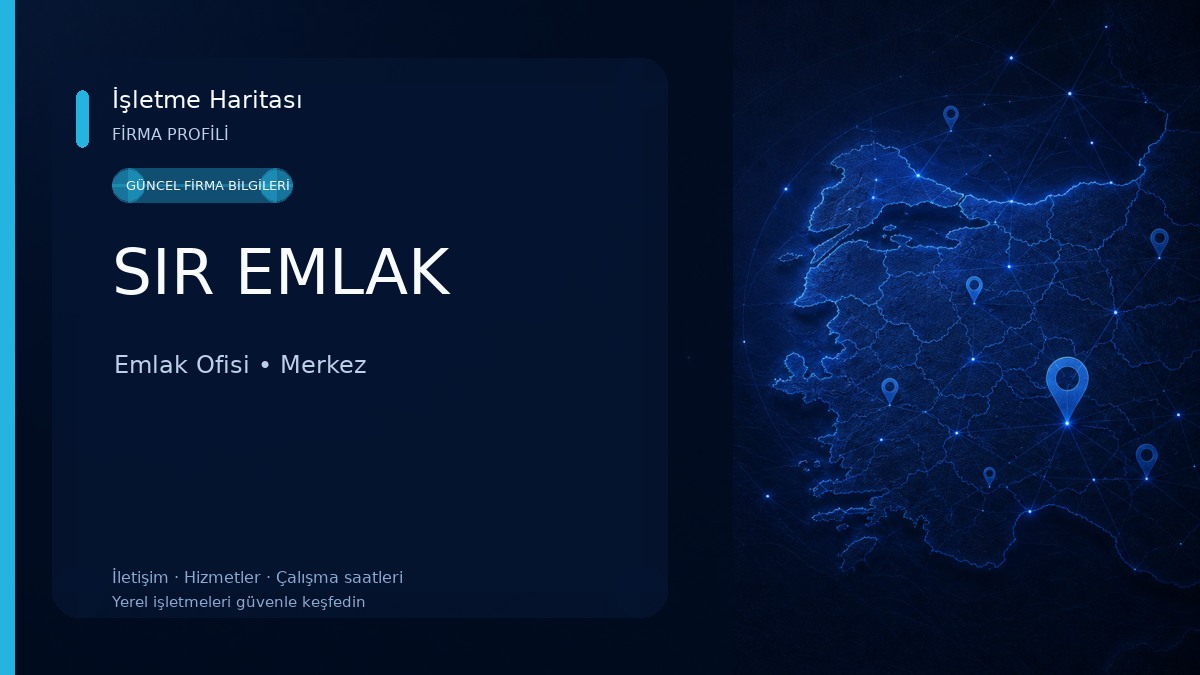 SIR EMLAK Emlak Ofisi