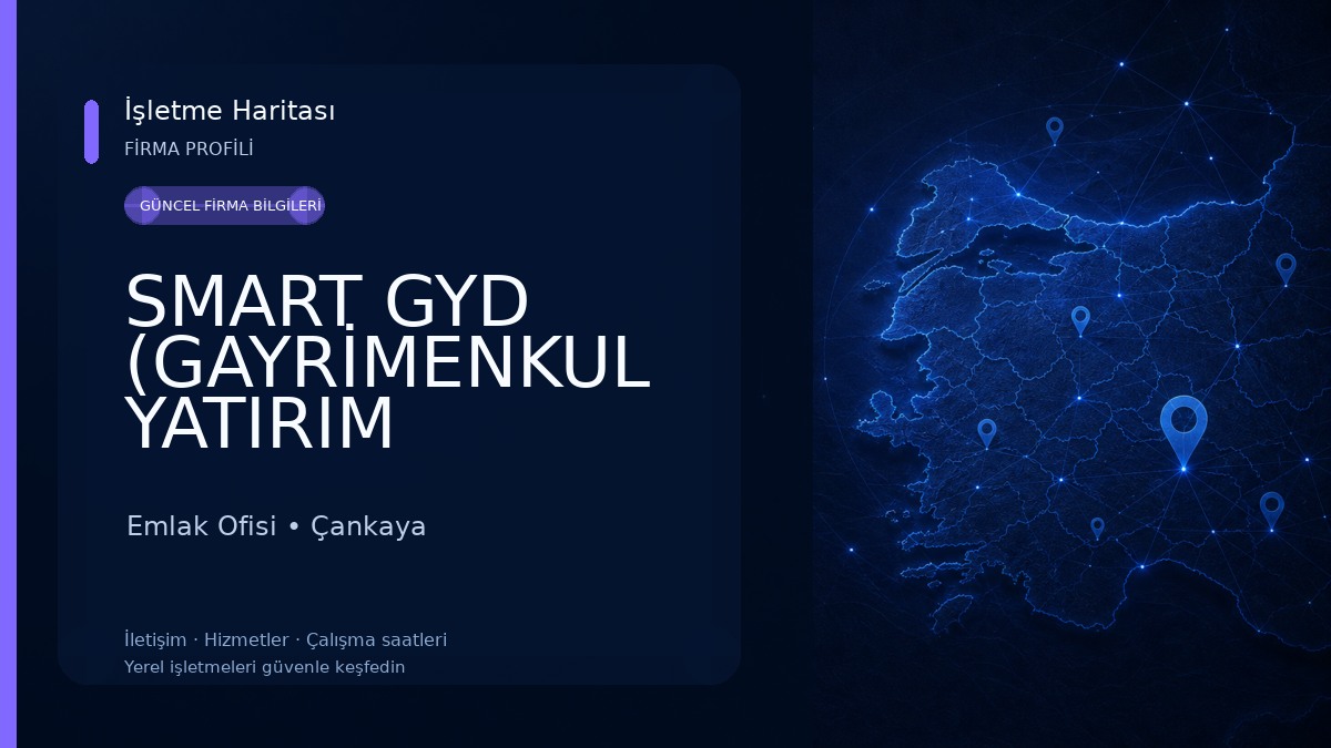 SMART GYD (GAYRİMENKUL YATIRIM DANIŞMANLIĞI)