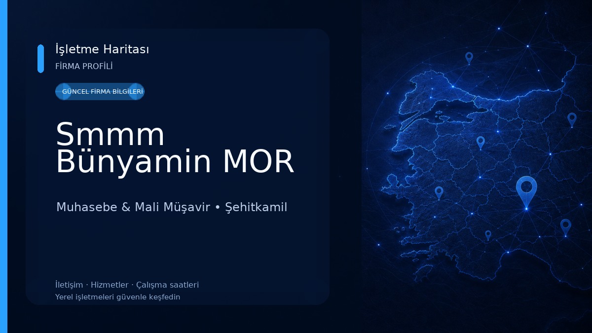 Smmm Bünyamin MOR 
