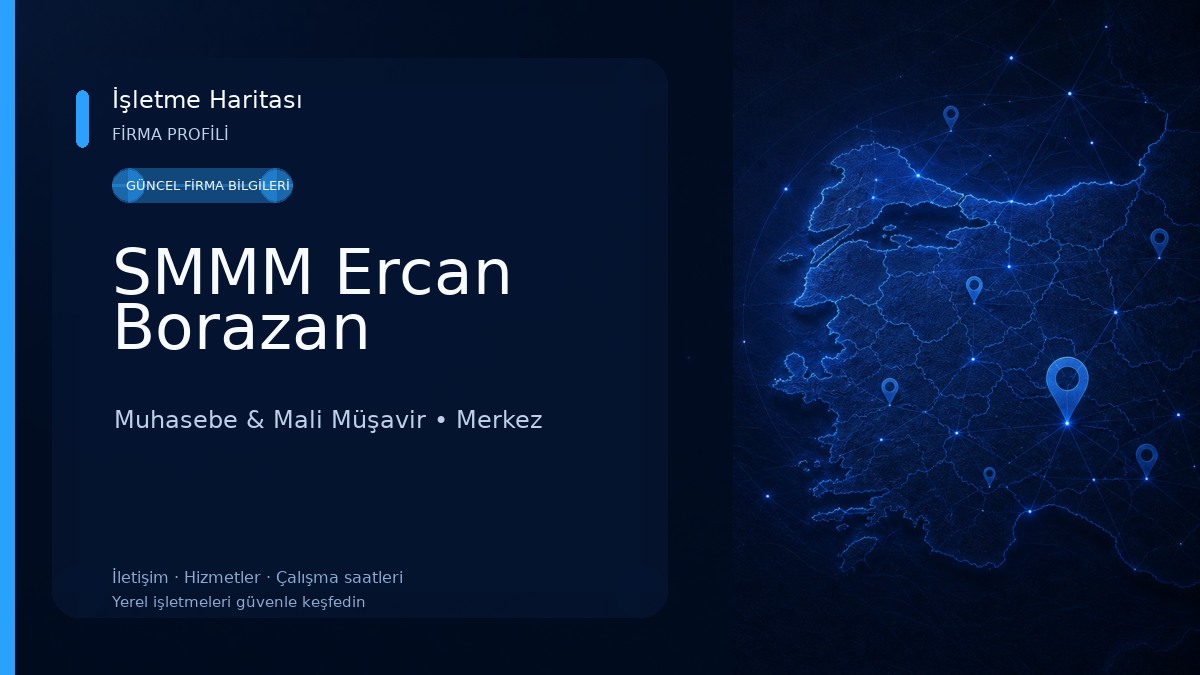 SMMM Ercan Borazan 