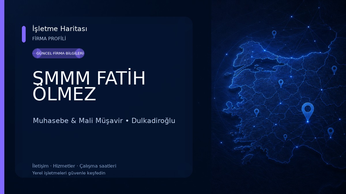 SMMM FATİH ÖLMEZ
