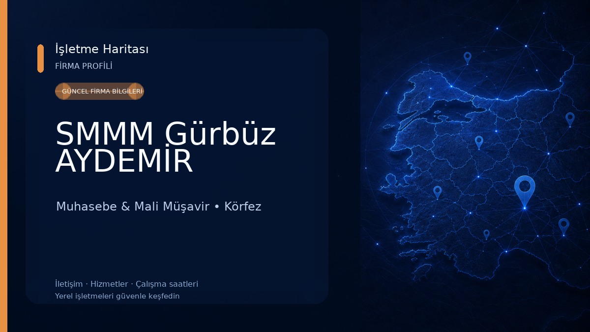 SMMM Gürbüz AYDEMİR Muhasebe & Mali Müşavir