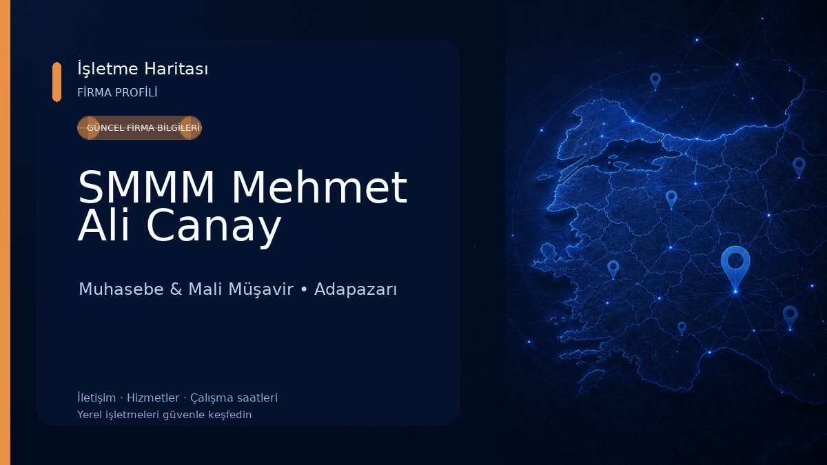 SMMM Mehmet Ali Canay 
