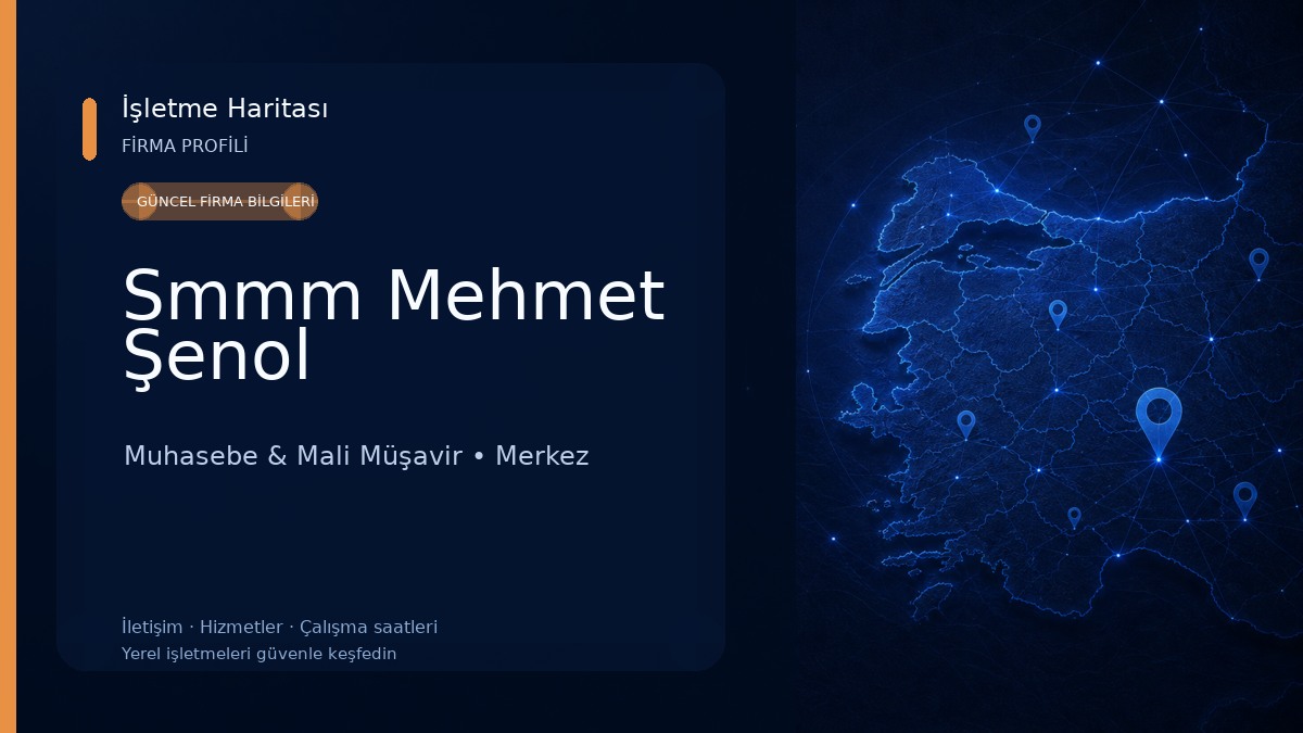 Smmm Mehmet Şenol