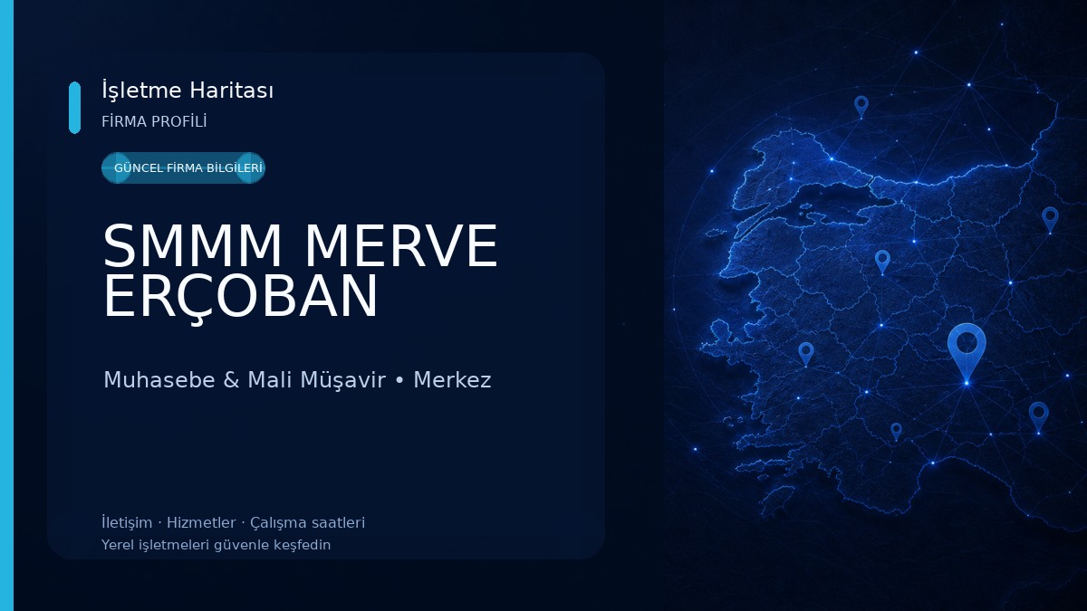 SMMM MERVE ERÇOBAN 