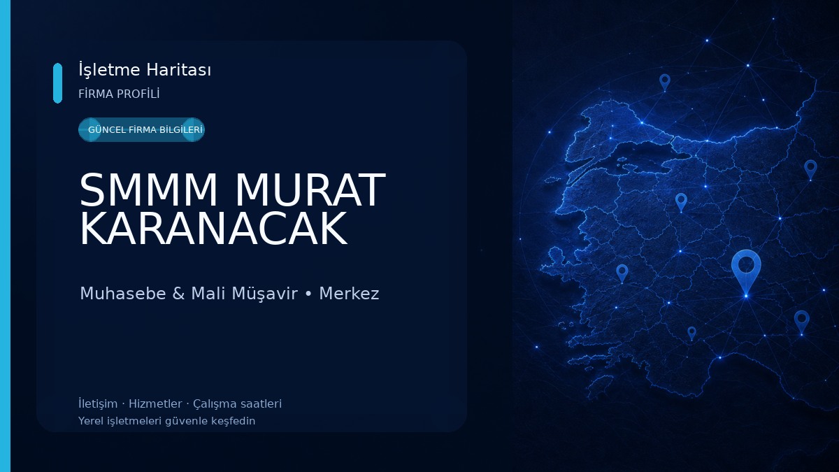 SMMM MURAT KARANACAK 