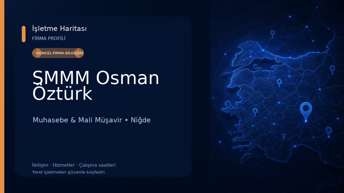 SMMM Osman Öztürk