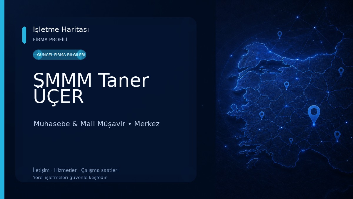 SMMM Taner ÜÇER