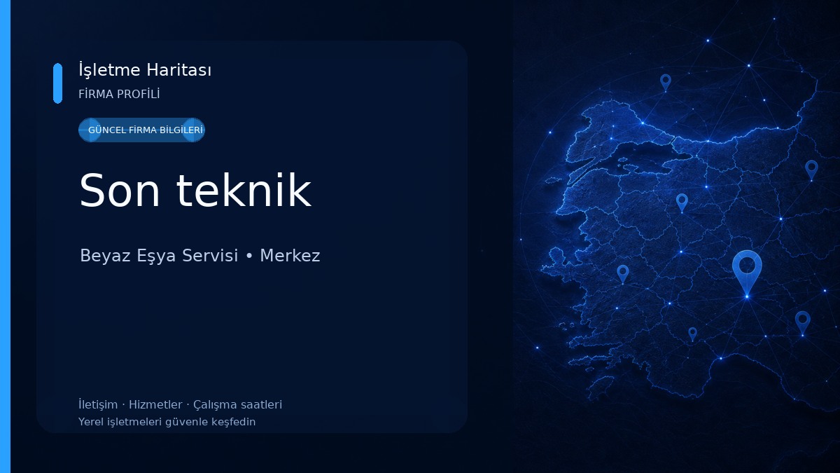 Son teknik