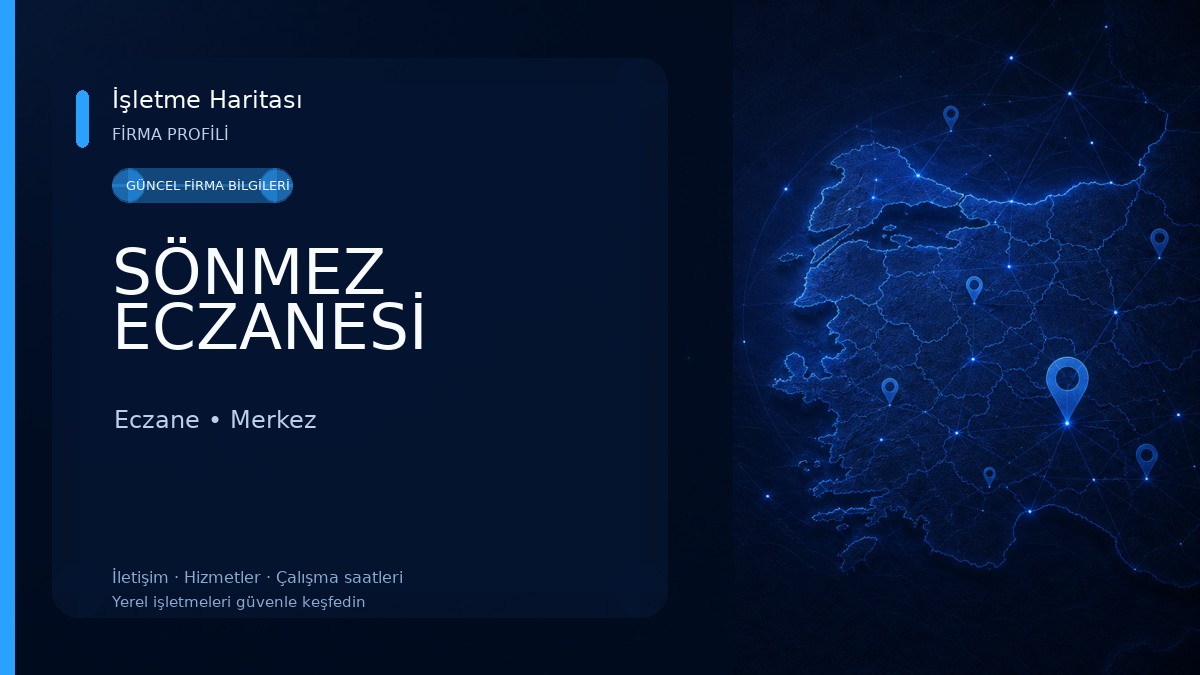 SÖNMEZ ECZANESİ Eczane