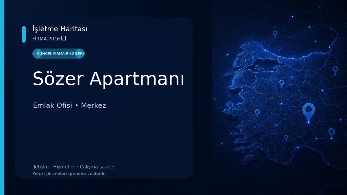 Sözer Apartmanı Emlak Ofisi