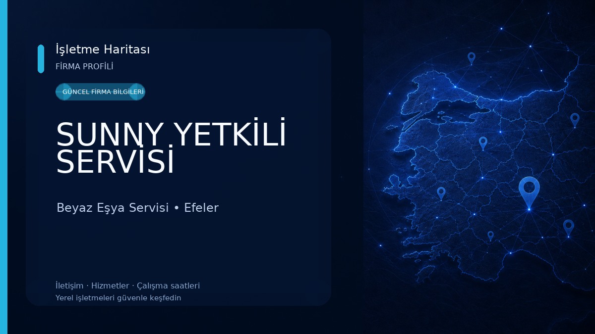 SUNNY YETKİLİ SERVİSİ Beyaz Eşya Servisi