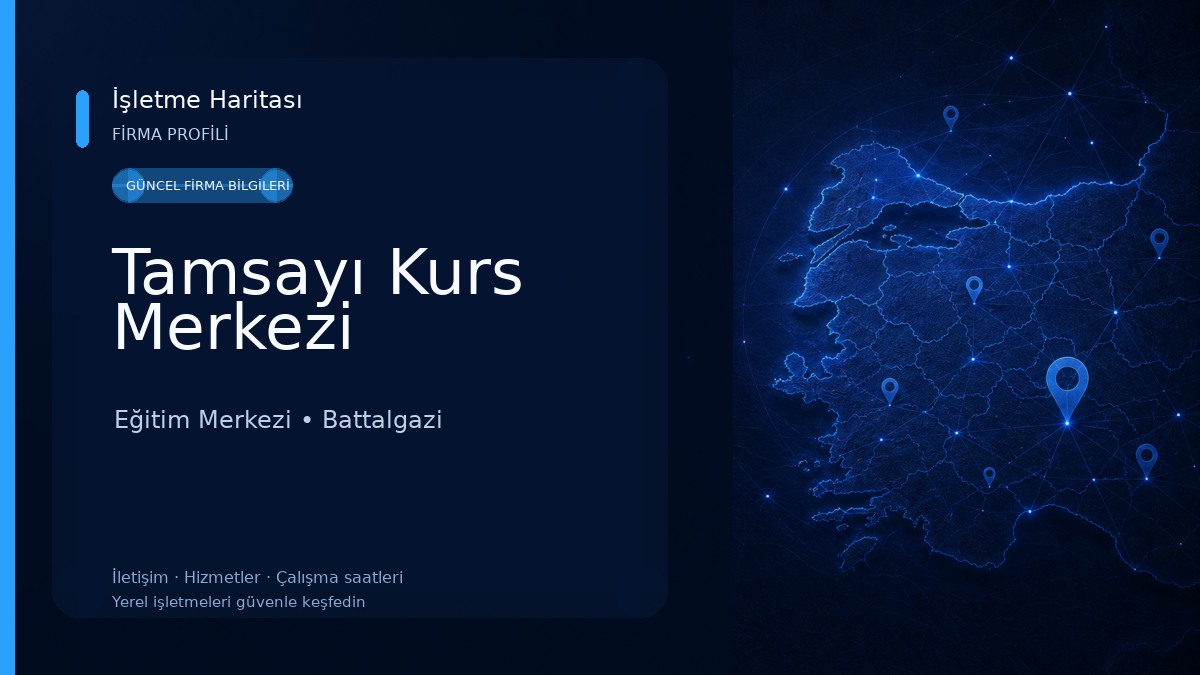 Tamsayı Kurs Merkezi 
