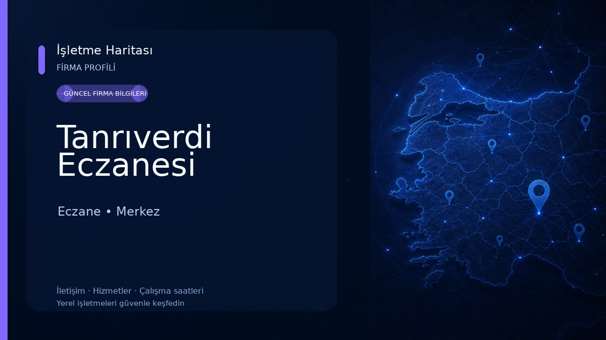 Tanrıverdi Eczanesi