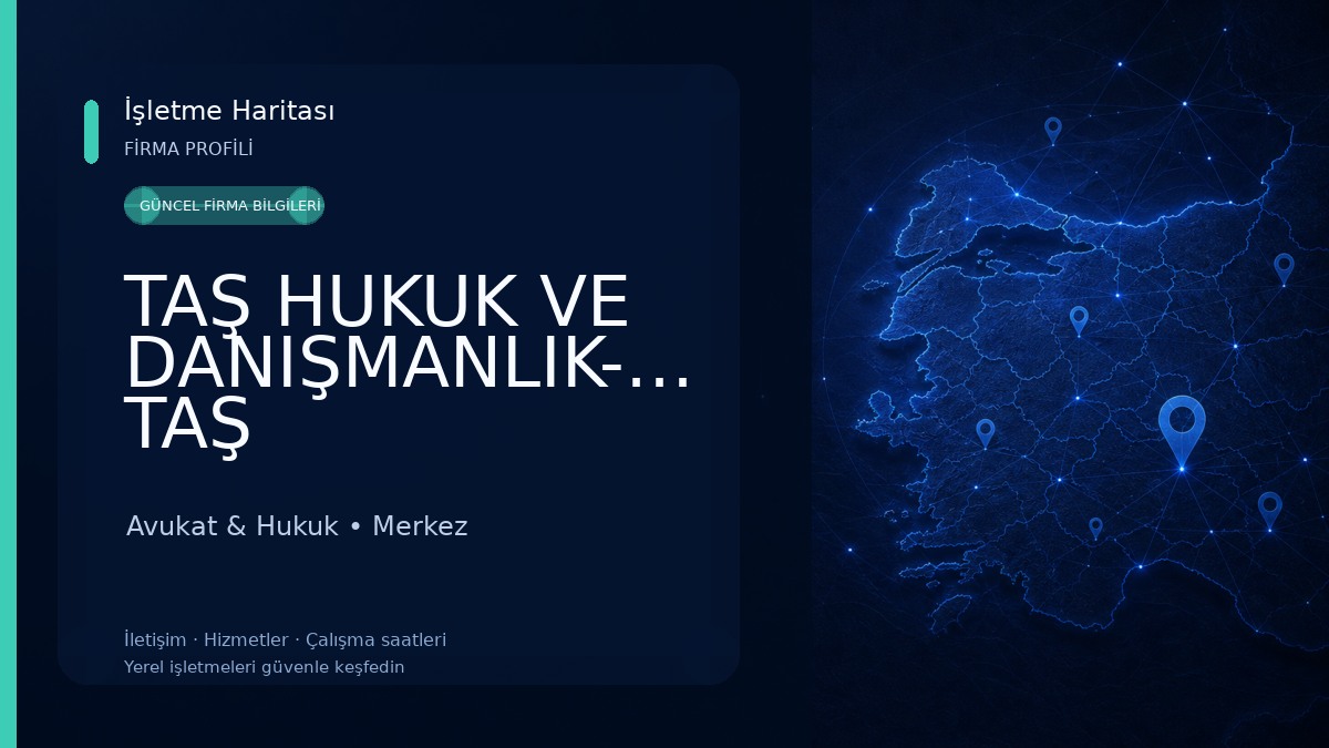 TAŞ HUKUK VE DANIŞMANLIK-Av.Ceren TAŞ Avukat & Hukuk