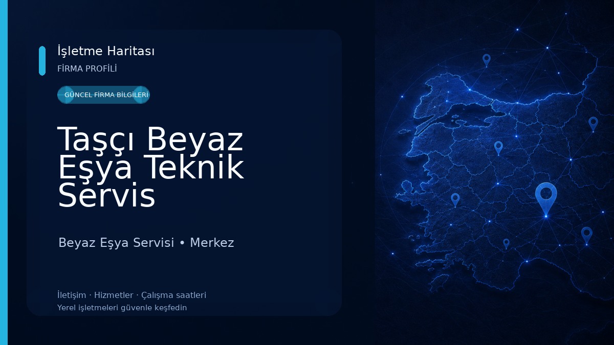 Taşçı Beyaz Eşya Teknik Servis 
