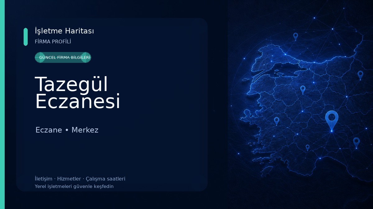 Tazegül Eczanesi