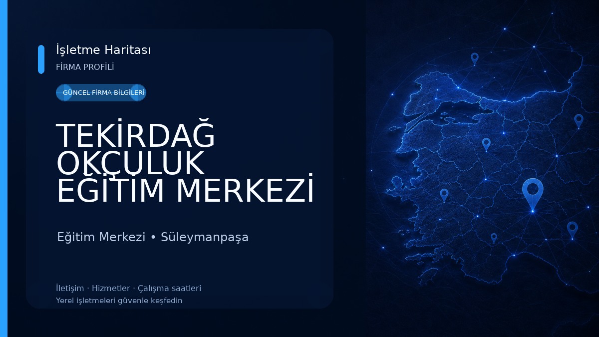 TEKİRDAĞ OKÇULUK EĞİTİM MERKEZİ 