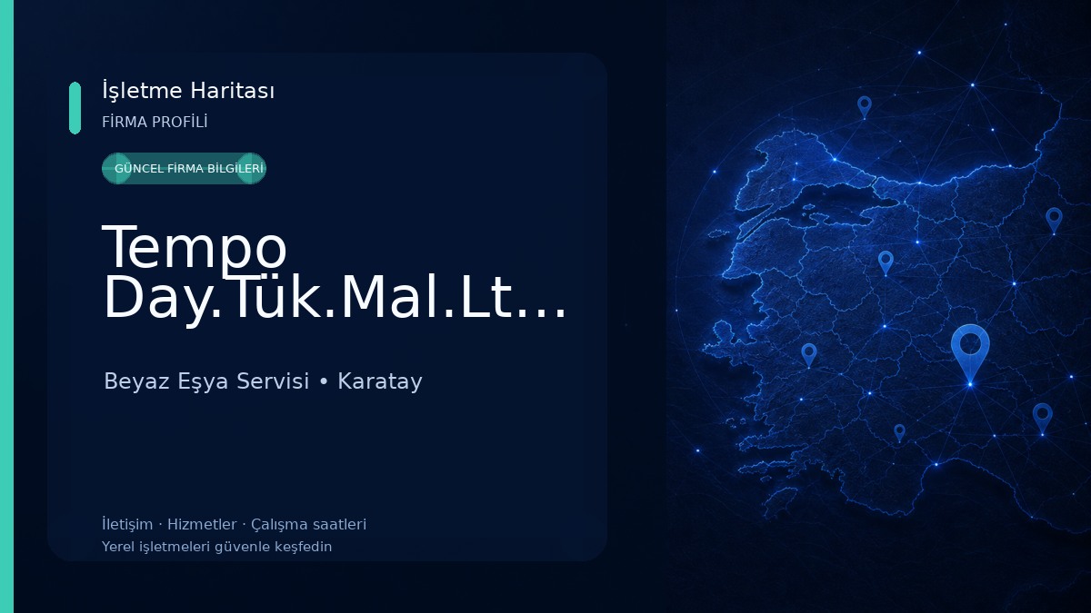 Tempo Day.Tük.Mal.Ltd.Şti.